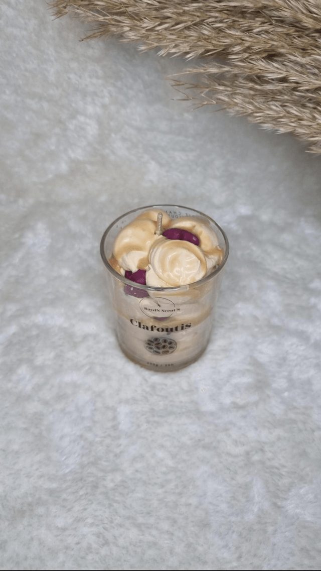 Bougie chantilly Clafoutis
