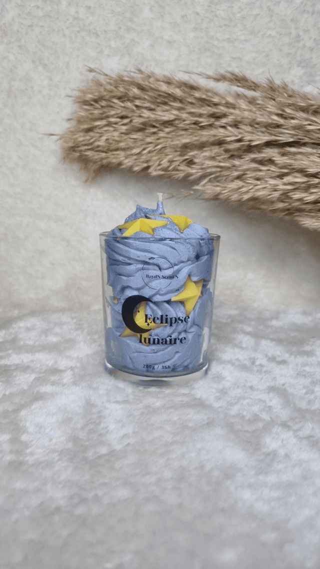Bougie chantilly Eclipse lunaire