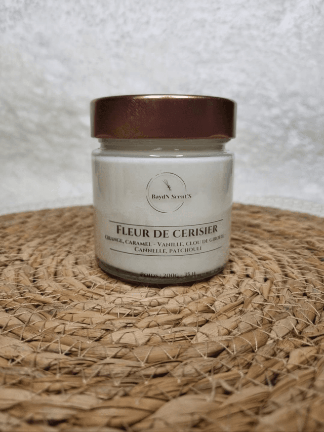 Bougie parfumée Fleur de cerisier 
