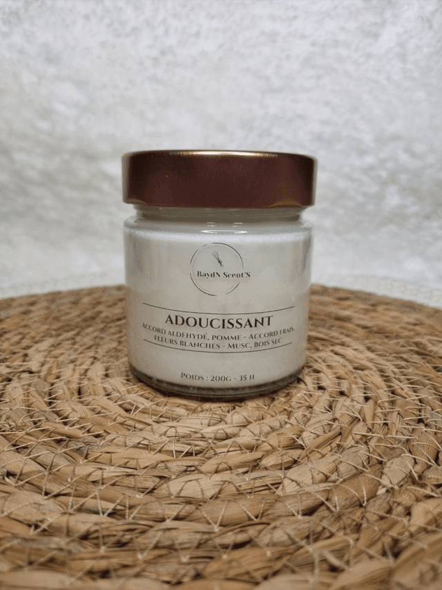 Bougie parfumée Adoucissant 