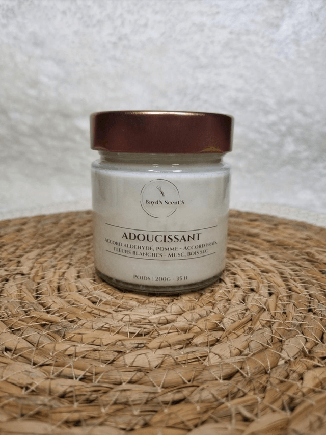 Bougie parfumée Adoucissant